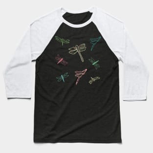 Butterfly and dragonfly Baseball T-Shirt